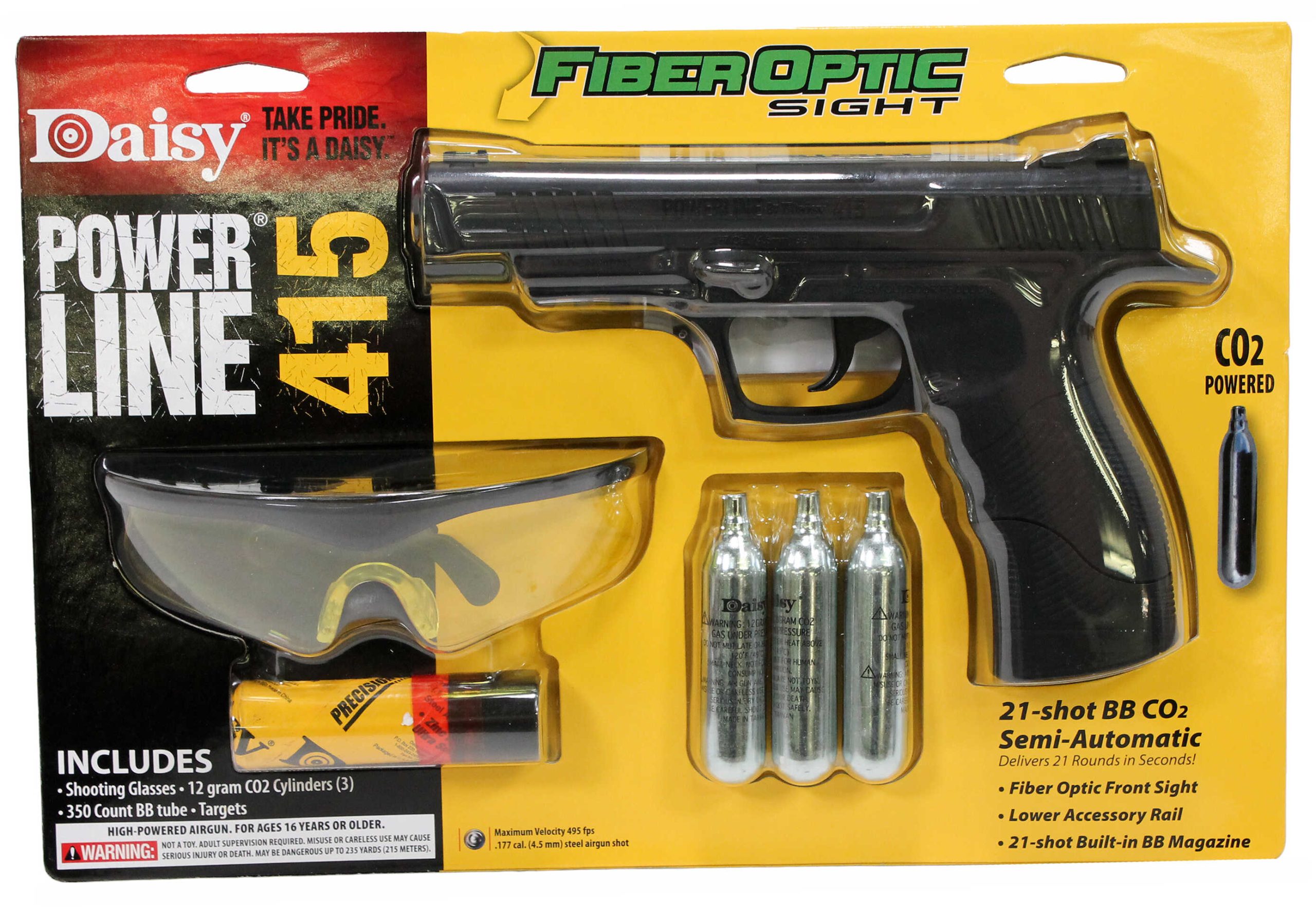 Daisy Model 415K Powerline CO2 Pistol Kit