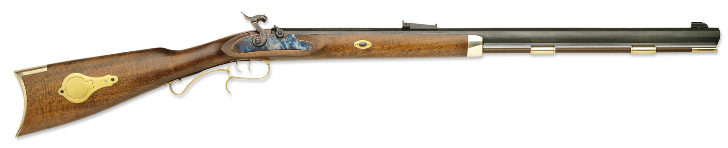 Traditions Hawken Woodsman .50 cal Percussion, Select Hardwoods, 28" Blued