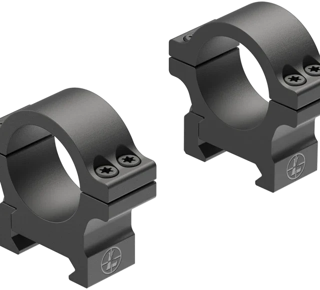 Leupold Cross-Slot (Weaver Style) Open Range Cross-Slot Rings 1" Low Matte