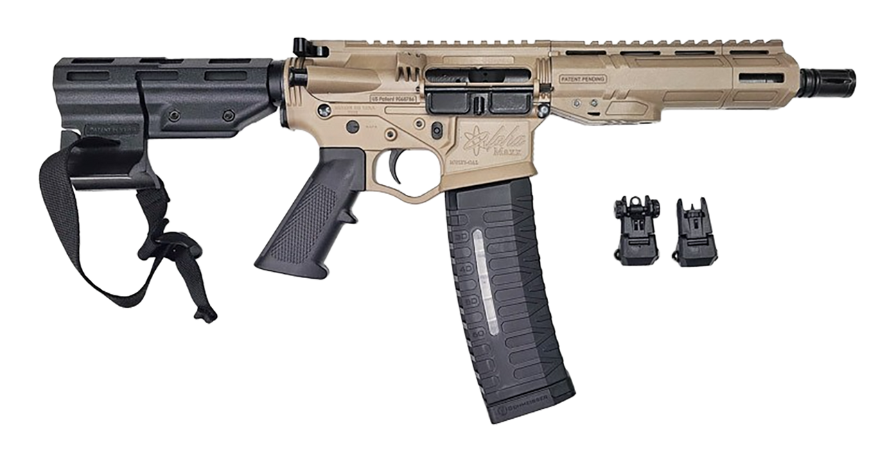 American Tactical Alpha Maxx HGA FDE 5.56x45mm, 7.5" Barrel, 7" M-Lok
