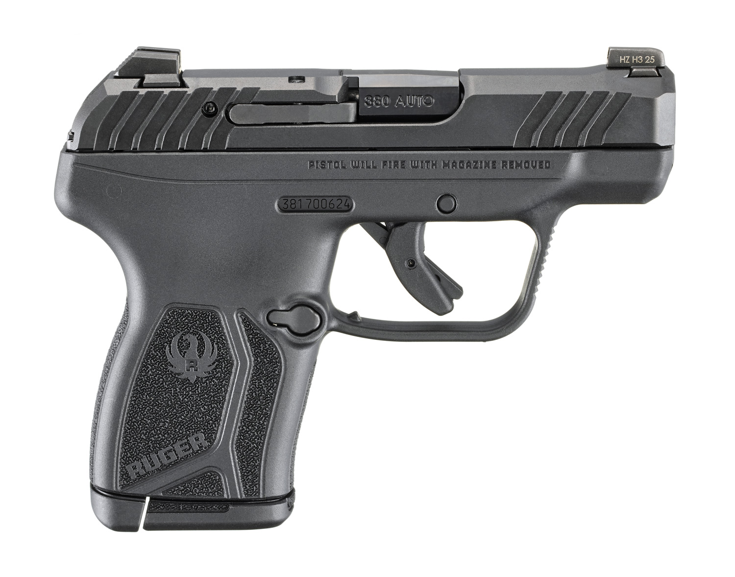 13765 Ruger LCP Max 380acp, No Safety