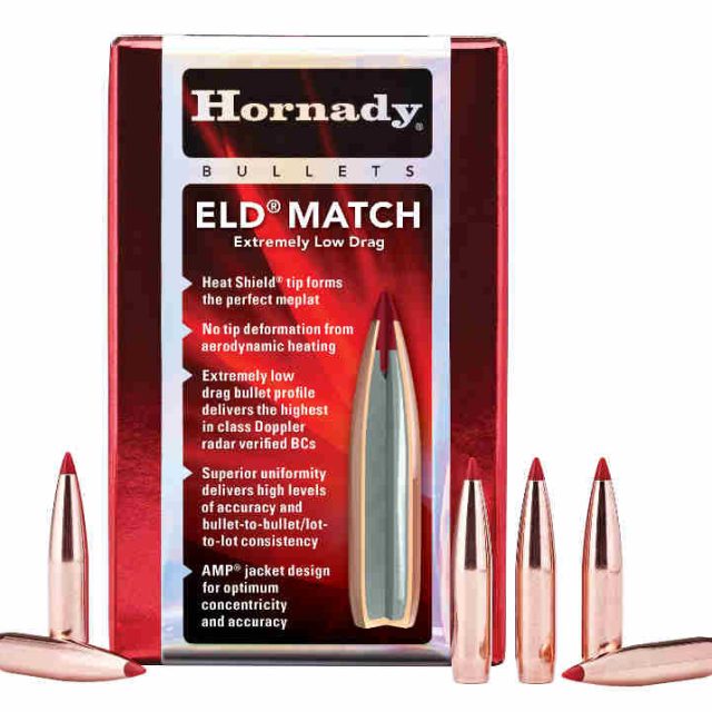 ELD Match bullet tips and packaging