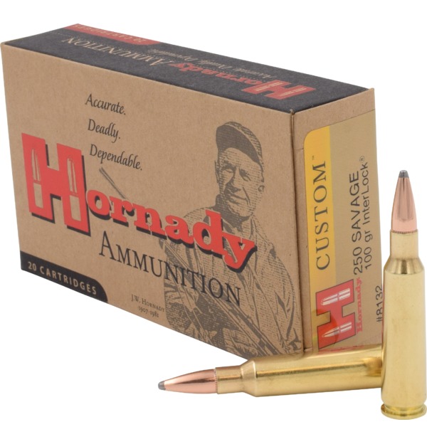 hornady 250 Savage 100 gr InterLock® SP