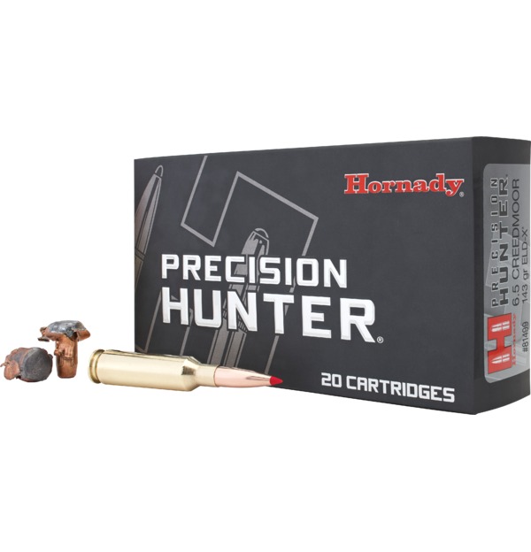 Hornady 6.5 Creedmoor 143 gr ELD‑X® Precision Hunter