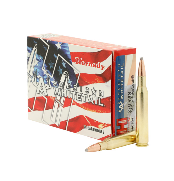 Hornady 270 Win 140 gr InterLock® SP American Whitetail