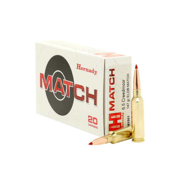 Hornady 6.5 Creedmoor 147 gr ELD® Match