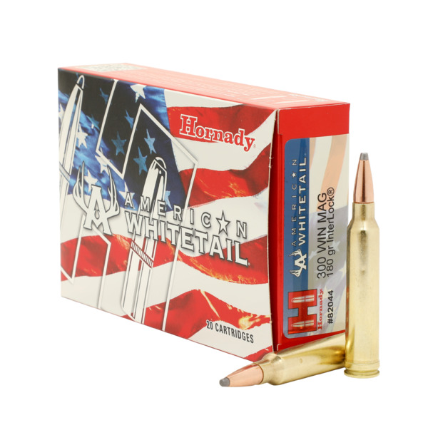 Hornady 300 Win Mag 180 gr InterLock® SP American Whitetail