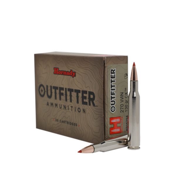 Hornady 270 Winchester 130 gr. CX® Outfitter
