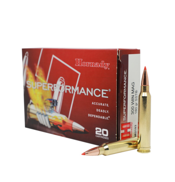 Hornady 300 Win Mag 180 gr SST Superformance