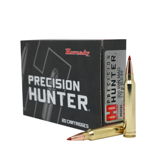 Hornady 300 Win Mag 178 gr ELD‑X Precision Hunter