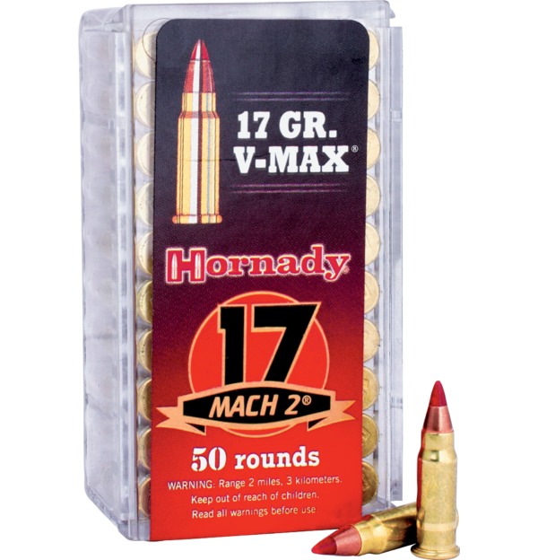 Hornady 17 Mach 2® 17 gr V‑MAX Varmint Express Rimfire