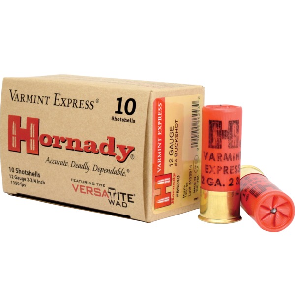 Hornady 12 GA Varmint Express® #4 Buckshot