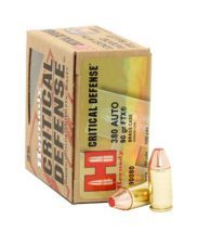 Hornady 380 Auto 90 gr FTX Critical Defense