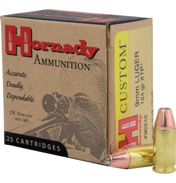 Hornady 9mm Luger 124 gr XTP