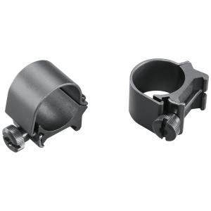 Weaver 1" Low Detachable Top Mount Rings, Matte Black